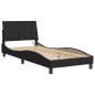 vidaXL Estructura de cama con luces LED terciopelo negro 80x200 cm vidaXL Estructura de cama con luces LED terciopelo negro 80x200 cm
