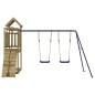 vidaXL Parque infantil de exterior madera de pino impregnada vidaXL Parque infantil de exterior madera de pino impregnada
