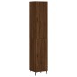 vidaXL Aparador alto madera contrachapada roble marrón 34,5x34x180 cm vidaXL Aparador alto madera contrachapada roble marrón 34,5x34x180 cm
