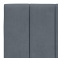 vidaXL Estructura cama con luces LED terciopelo gris oscuro 100x200 cm vidaXL Estructura cama con luces LED terciopelo gris oscuro 100x200 cm