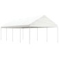 vidaXL Cenador con techo polietileno blanco 8,92x4,08x3,22 m vidaXL Cenador con techo polietileno blanco 8,92x4,08x3,22 m