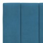 vidaXL Estructura de cama con luces LED terciopelo azul 160x200 cm vidaXL Estructura de cama con luces LED terciopelo azul 160x200 cm