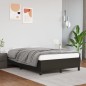 vidaXL Estructura de cama cuero sintético negro 120x190 cm vidaXL Estructura de cama cuero sintético negro 120x190 cm