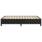 vidaXL Estructura de cama cuero sintético negro 120x190 cm vidaXL Estructura de cama cuero sintético negro 120x190 cm