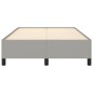 vidaXL Estructura de cama tela gris claro 120x190 cm vidaXL Estructura de cama tela gris claro 120x190 cm