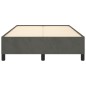 vidaXL Estructura de cama terciopelo gris oscuro 120x190 cm vidaXL Estructura de cama terciopelo gris oscuro 120x190 cm