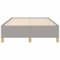 vidaXL Estructura de cama tela gris claro 120x190 cm vidaXL Estructura de cama tela gris claro 120x190 cm