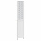 vidaXL Biombo separador de 3 paneles madera maciza Paulownia blanco vidaXL Biombo separador de 3 paneles madera maciza Paulownia blanco