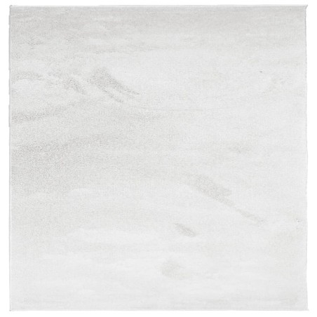 vidaXL Alfombra de pelo corto OVIEDO gris 160x160 cm