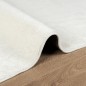 vidaXL Alfombra de pelo corto OVIEDO crema 200x280 cm