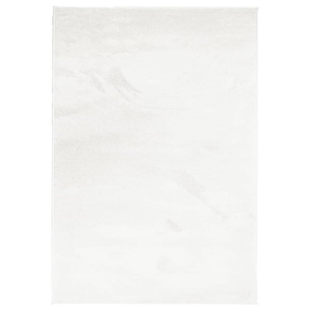 vidaXL Alfombra de pelo corto OVIEDO crema 300x400 cm