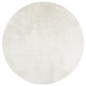 vidaXL Alfombra de pelo corto OVIEDO crema Ø 100 cm vidaXL Alfombra de pelo corto OVIEDO crema Ø 100 cm