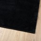 vidaXL Alfombra de pelo corto OVIEDO negro 120x120 cm vidaXL Alfombra de pelo corto OVIEDO negro 120x120 cm