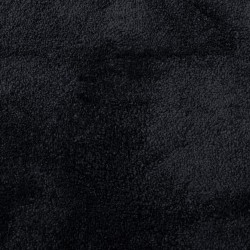 vidaXL Alfombra de pelo corto OVIEDO negro 200x200 cm