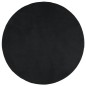 vidaXL Alfombra de pelo corto OVIEDO negro Ø 200 cm vidaXL Alfombra de pelo corto OVIEDO negro Ø 200 cm