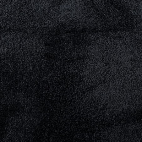 vidaXL Alfombra de pelo corto OVIEDO negro 240x240 cm
