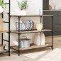 vidaXL Carrito de cocina madera ingeniería roble Sonoma 102x50x95 cm vidaXL Carrito de cocina madera ingeniería roble Sonoma 102x50x95 cm