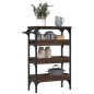 vidaXL Carrito de cocina madera de ingeniería marrón roble 53x20x76 cm vidaXL Carrito de cocina madera de ingeniería marrón roble 53x20x76 cm