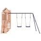 vidaXL Parque infantil de exterior madera maciza Douglas