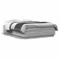 vidaXL Estructura cama con luces LED madera gris Sonoma 120x200 cm vidaXL Estructura cama con luces LED madera gris Sonoma 120x200 cm