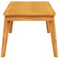 vidaXL Mesa de comedor de jardín madera maciza de acacia 100x55x45 cm