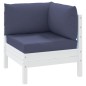 vidaXL Cojines para muebles de palets 3 uds tela Oxford azul marino vidaXL Cojines para muebles de palets 3 uds tela Oxford azul marino
