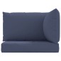 vidaXL Cojines para muebles de palets 3 uds tela Oxford azul marino vidaXL Cojines para muebles de palets 3 uds tela Oxford azul marino