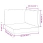 vidaXL Cojines para muebles de palets 3 uds tela Oxford azul marino vidaXL Cojines para muebles de palets 3 uds tela Oxford azul marino