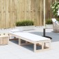 vidaXL Banco sofá de jardín extensible madera maciza de pino vidaXL Banco sofá de jardín extensible madera maciza de pino