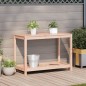 vidaXL Mesa de plantación y estante madera maciza Douglas 108x50x75 cm vidaXL Mesa de plantación y estante madera maciza Douglas 108x50x75 cm