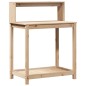vidaXL Mesa de plantación con estantes madera pino 82,5x50x109,5 cm vidaXL Mesa de plantación con estantes madera pino 82,5x50x109,5 cm