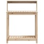 vidaXL Mesa de plantación con estantes madera pino 82,5x50x109,5 cm vidaXL Mesa de plantación con estantes madera pino 82,5x50x109,5 cm
