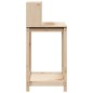 vidaXL Mesa de plantación con estantes madera pino 82,5x50x109,5 cm vidaXL Mesa de plantación con estantes madera pino 82,5x50x109,5 cm