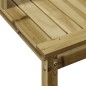 vidaXL Mesa plantación con estantes madera impregnada 82,5x50x109,5 cm vidaXL Mesa plantación con estantes madera impregnada 82,5x50x109,5 cm