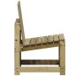 vidaXL Silla de jardín madera de pino impregnada 50,5x55x77 cm vidaXL Silla de jardín madera de pino impregnada 50,5x55x77 cm