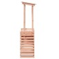 vidaXL Mesa de bar de jardín con techo madera maciza 112,5x57x195,5 cm vidaXL Mesa de bar de jardín con techo madera maciza 112,5x57x195,5 cm