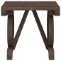vidaXL Taburetes de jardín 2 unidades madera maciza de abeto vidaXL Taburetes de jardín 2 unidades madera maciza de abeto