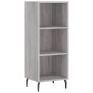 vidaXL Aparador alto madera contrachapada gris Sonoma 34,5x34x180 cm vidaXL Aparador alto madera contrachapada gris Sonoma 34,5x34x180 cm