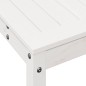 vidaXL Mesa de plantación con estante madera pino blanco 82,5x35x75 cm vidaXL Mesa de plantación con estante madera pino blanco 82,5x35x75 cm