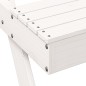 vidaXL Mesa de pícnic madera maciza de pino blanco 105x134x75 cm vidaXL Mesa de pícnic madera maciza de pino blanco 105x134x75 cm