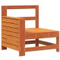 vidaXL Sofá de jardín con reposabrazos madera pino marrón 69x62x70,5cm vidaXL Sofá de jardín con reposabrazos madera pino marrón 69x62x70,5cm