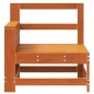 vidaXL Sofá de jardín con reposabrazos madera pino marrón 69x62x70,5cm vidaXL Sofá de jardín con reposabrazos madera pino marrón 69x62x70,5cm