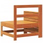 vidaXL Sofá de jardín con reposabrazos madera pino marrón 69x62x70,5cm vidaXL Sofá de jardín con reposabrazos madera pino marrón 69x62x70,5cm