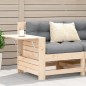 vidaXL Sofá de jardín con reposabrazos y cojín madera maciza de pino vidaXL Sofá de jardín con reposabrazos y cojín madera maciza de pino