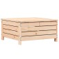 vidaXL Taburete de jardín madera maciza de pino 62x63,5x32 cm vidaXL Taburete de jardín madera maciza de pino 62x63,5x32 cm