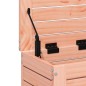 vidaXL Taburete de jardín madera maciza Douglas 62x31,5x52 cm vidaXL Taburete de jardín madera maciza Douglas 62x31,5x52 cm