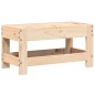 vidaXL Taburete de jardín madera maciza de pino 62x30x32 cm vidaXL Taburete de jardín madera maciza de pino 62x30x32 cm