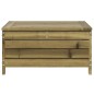 vidaXL Taburete de jardín madera de pino impregnada 62x63,5x32 cm vidaXL Taburete de jardín madera de pino impregnada 62x63,5x32 cm