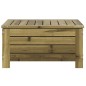 vidaXL Taburete de jardín madera de pino impregnada 62x63,5x32 cm vidaXL Taburete de jardín madera de pino impregnada 62x63,5x32 cm