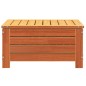 vidaXL Taburete de jardín madera de pino marrón cera 62x63,5x32 cm vidaXL Taburete de jardín madera de pino marrón cera 62x63,5x32 cm